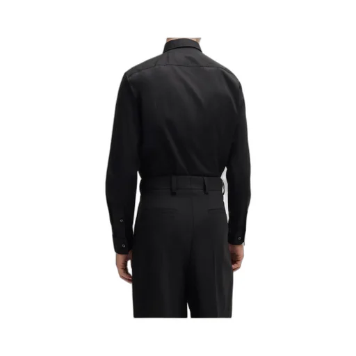 Logo Patch Slim Fit Shirt