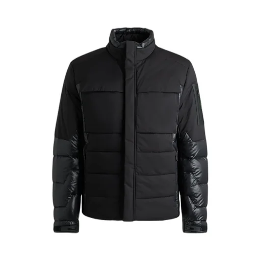 Logo Patch Down Jacket