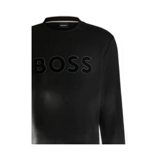 Logo Embossed Crewneck Sweater