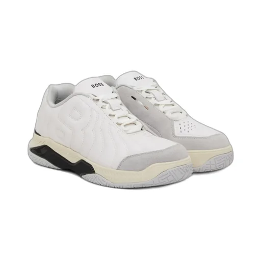 Courtstride Logo-Embossed Sneakers