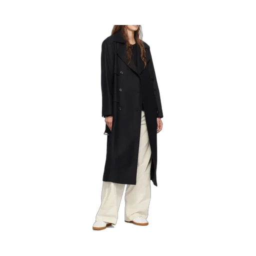 Felted Trench Coat