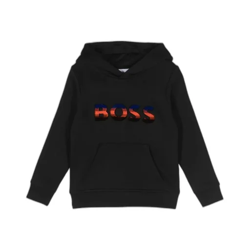 Logo Embroidered Gradient Hoodie