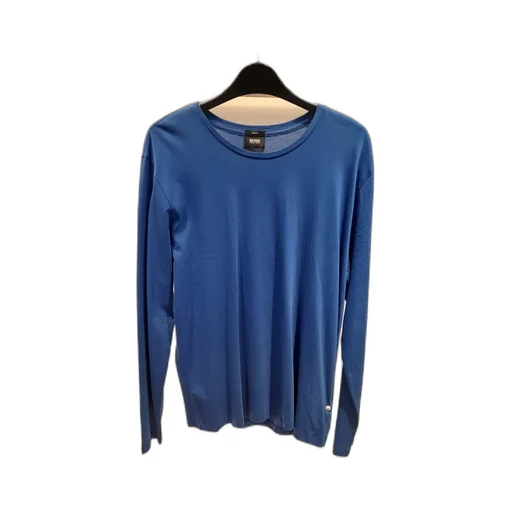 Round Collar And Long-Sleeved T-Shirt