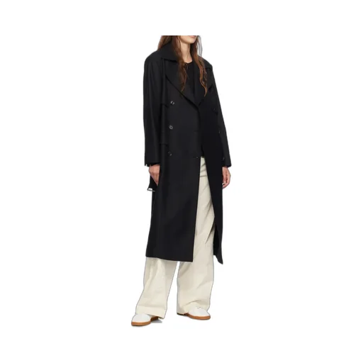 Felted Trench Coat
