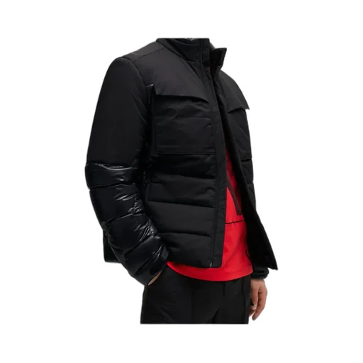 Logo Patch Down Jacket