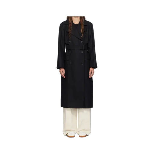 Felted Trench Coat