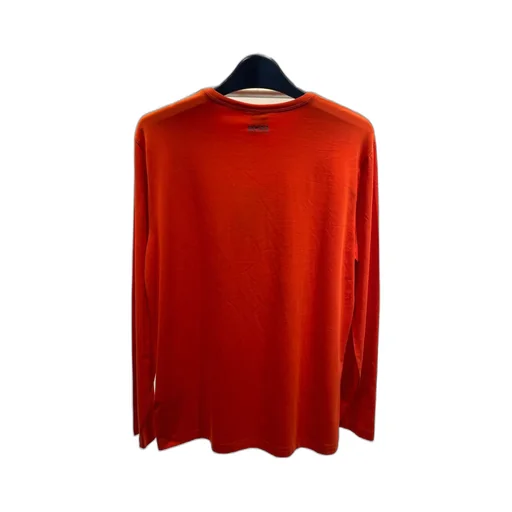 Round Collar And Long-Sleeved T-Shirt