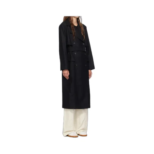 Felted Trench Coat