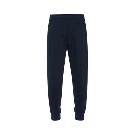 Logo Patch Drawstring Track Pants