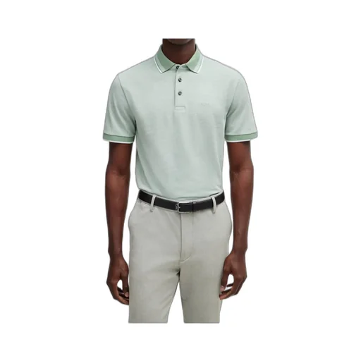 Logo Embroidered Short-Sleeved Polo Shirt