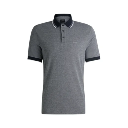 Logo Embroidered Short-Sleeved Polo Shirt