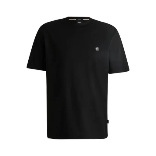 Double Monogram Patch Crewneck T-Shirt
