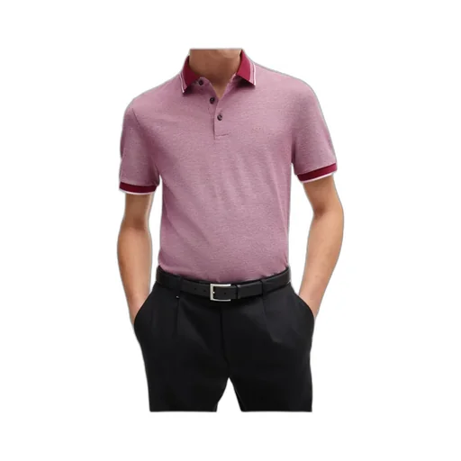 Logo Embroidered Short-Sleeved Polo Shirt