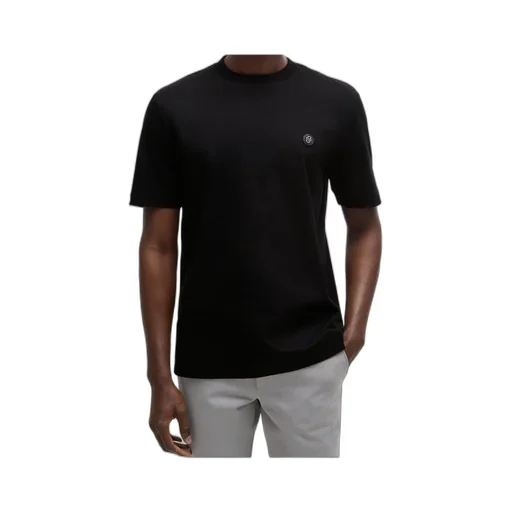 Double Monogram Patch Crewneck T-Shirt