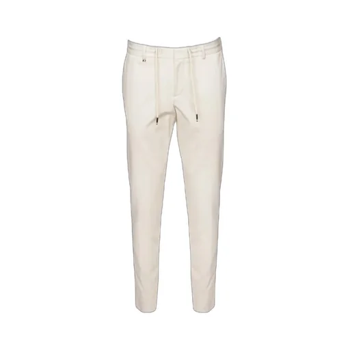 Straight-Leg Drawstring Trousers