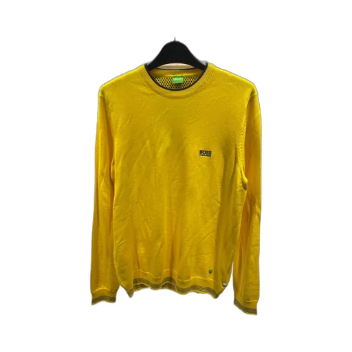 Round-Collar Long-Sleeved Sweater