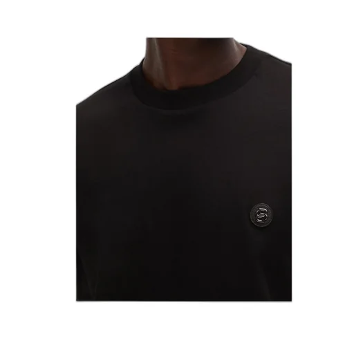 Double Monogram Patch Crewneck T-Shirt