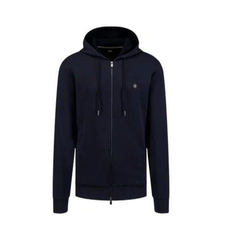 Logo Patch Zipped Hoodie