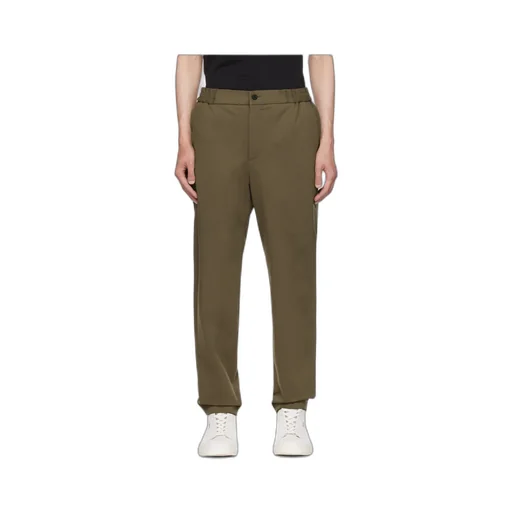 Semi-Elastic Waist Casual Pants