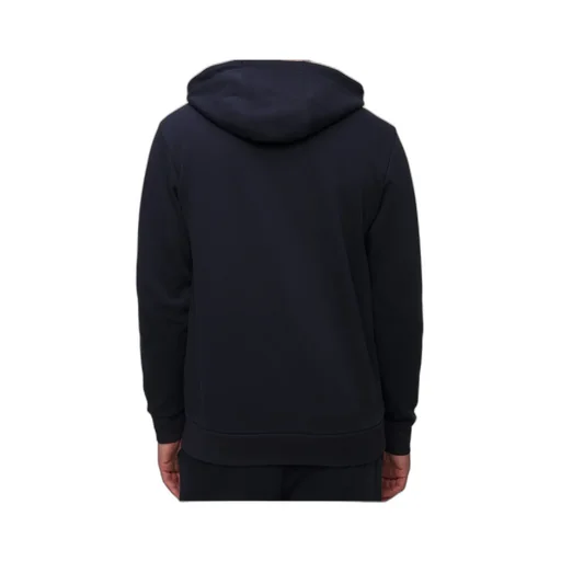 Logo Patch Zipped Hoodie
