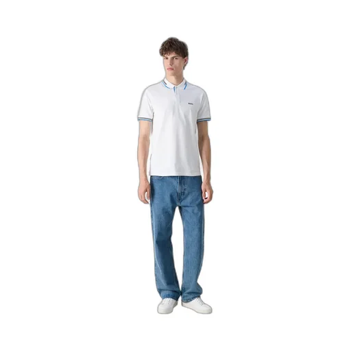 Logo Printed Short-Sleeved Polo Shirt