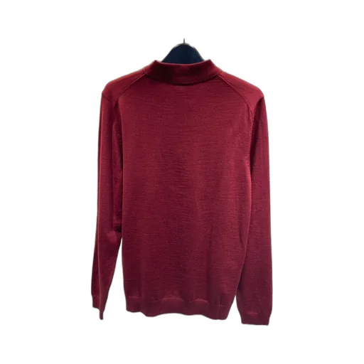 Buckle Long-Sleeved Polo Shirt