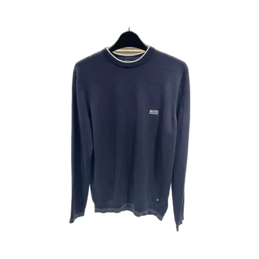 Round-Collar Long-Sleeved Sweater
