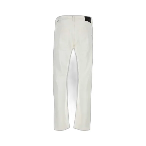 Straight-Leg Cotton Trousers