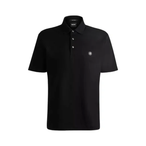 C-Parris Logo Patch Polo Shirt
