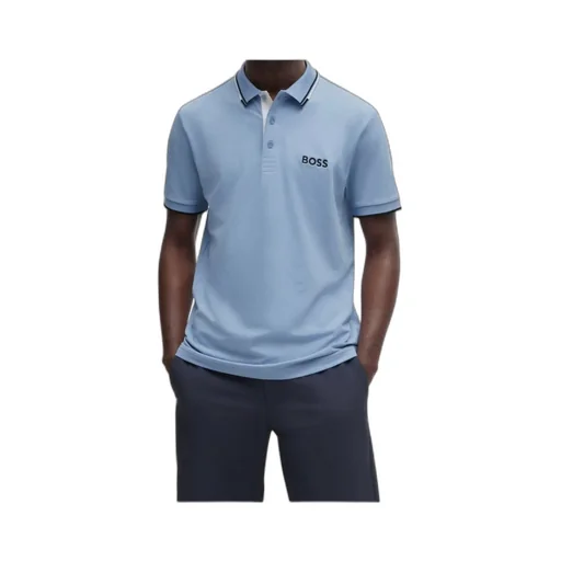 Logo Embroidered Short-Sleeved Polo Shirt