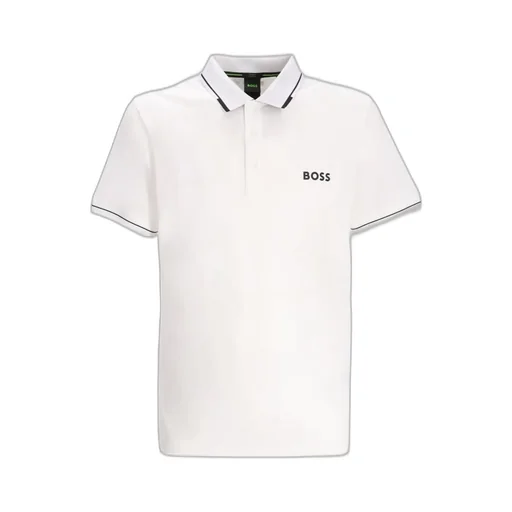 Logo Printed Short-Sleeved Polo Shirt