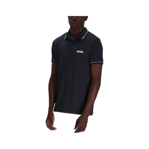 Logo Printed Short-Sleeved Polo Shirt