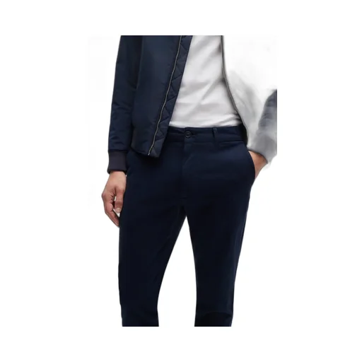 Mid-Rise Slim-Fit Trousers