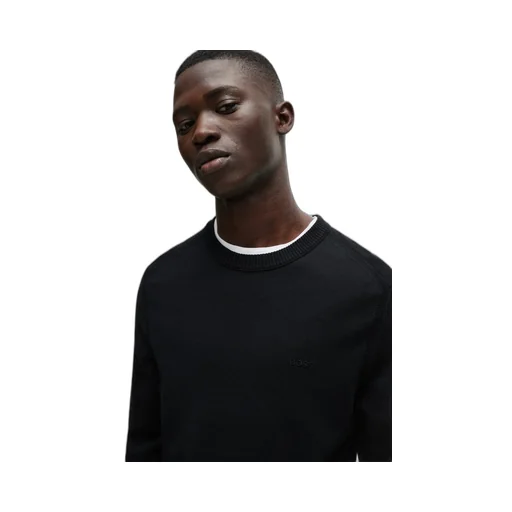 Logo-Embroidered Ribbed Jumper