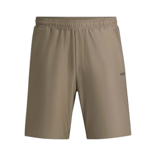 Reflective-Logo Bermuda Shorts