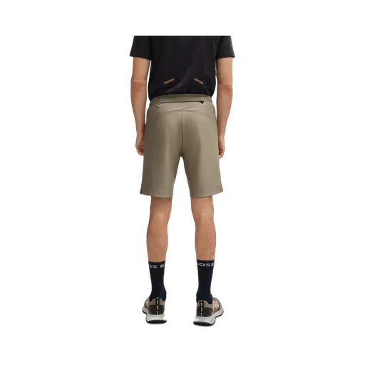 Reflective-Logo Bermuda Shorts