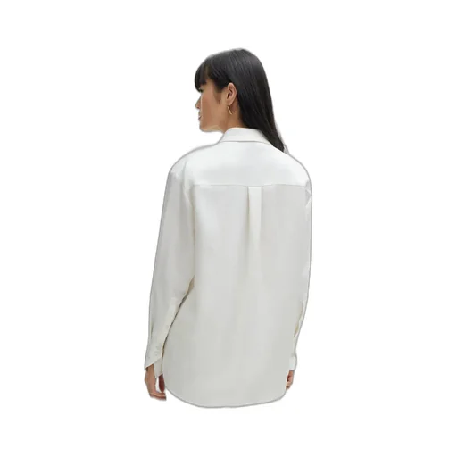 Long-Sleeve Collared Shirt