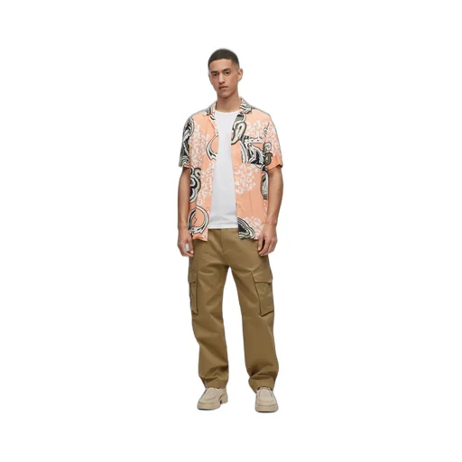 Printed Short-Sleeved Shirt