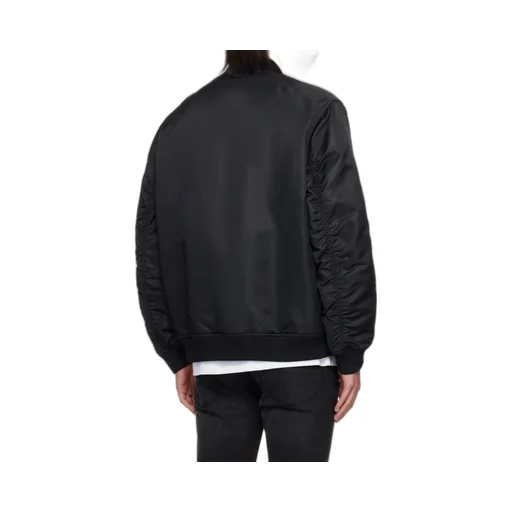 Rib Stand-Neck Casual Jacket