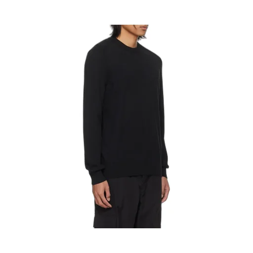 Logo-Embroidered Ribbed Jumper