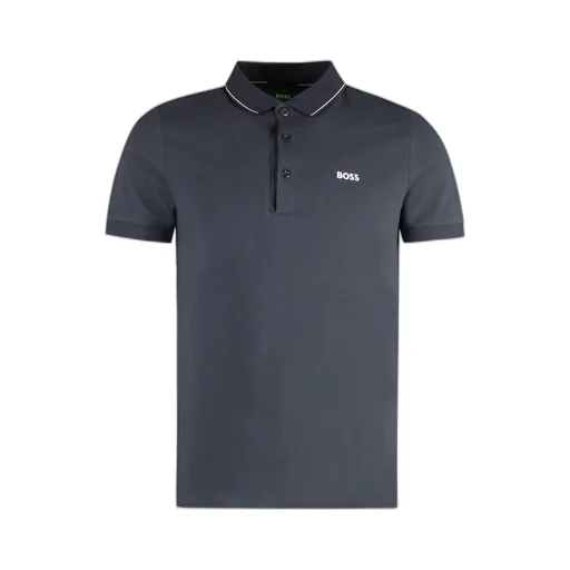 Logo Embroidered Short-Sleeved Polo Shirt