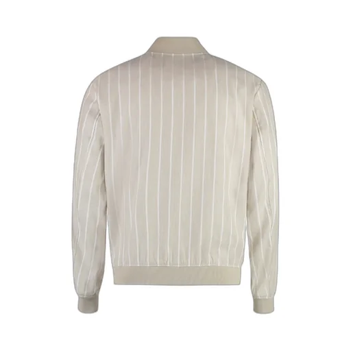 Striped Zip-Up Jacket