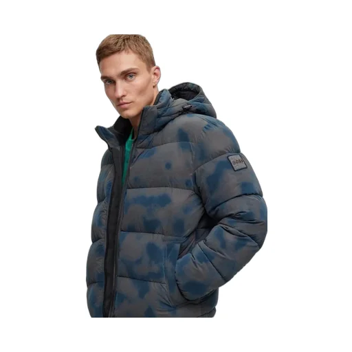 Long-Sleeved Hooded Jacket