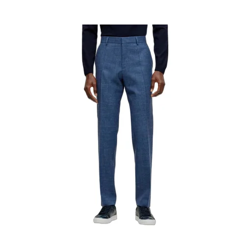 Long-Sleeved Coat, Belt Loop Pants, Suit Set