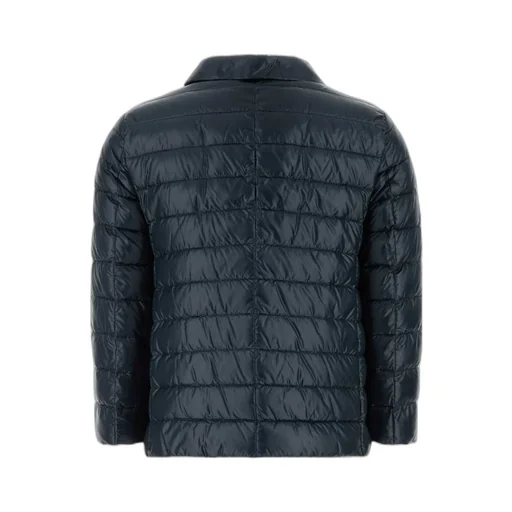 Long Sleeved Quilted Down Jacket