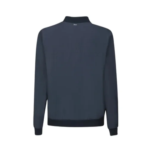 Logo Printed Zipped Lightweight Jacket