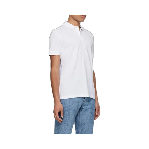 Short Sleeved Logo Printed Polo Shirt