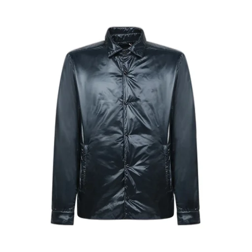 Press-Stud Fastened Padded Jacket