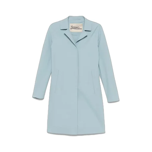 Single-Breasted Long-Sleeved Coat