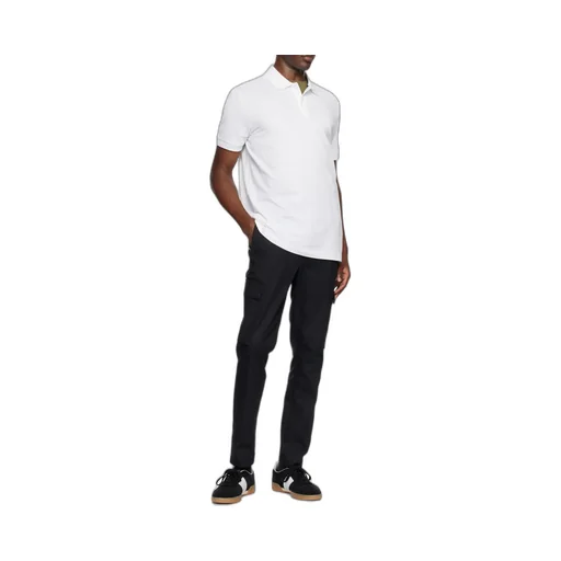 Short Sleeved Logo Printed Polo Shirt
